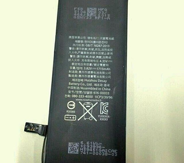 Batteria iPhone 6S