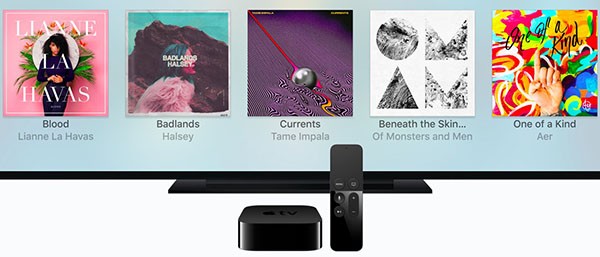 Apple TV e Apple Music