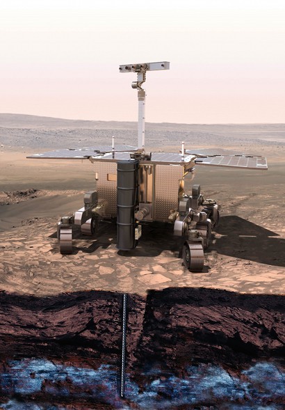 ExoMars: la tecnologia Eni per l'analisi del sottosuolo