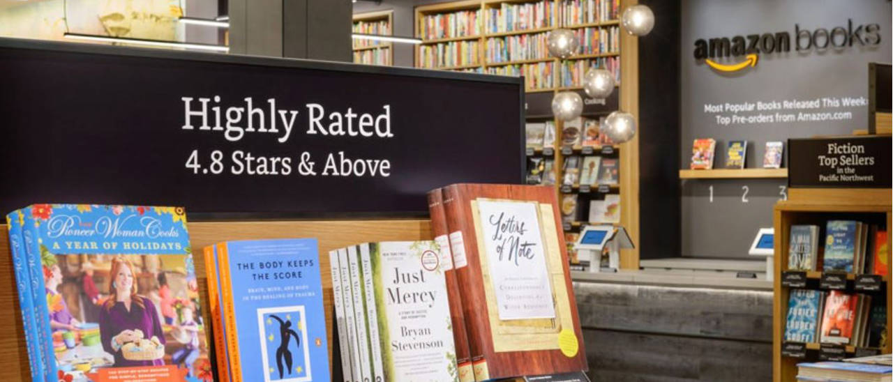 Amazon apre la sua prima libreria