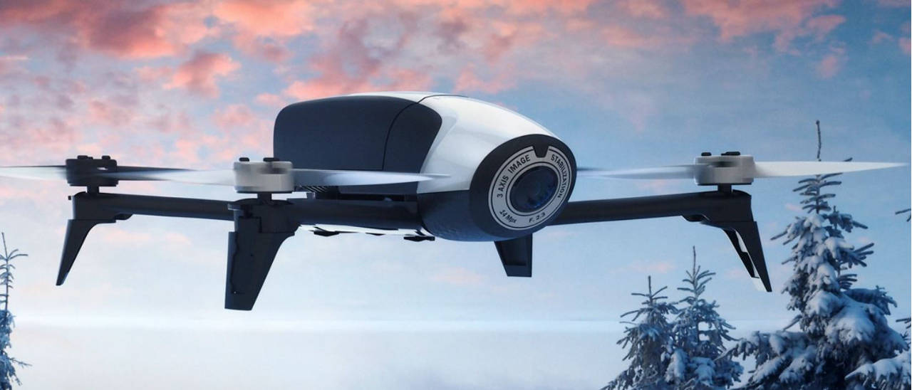 Natale con Parrot, droni Bebop 2 in sconto