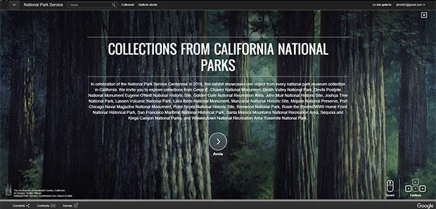 La collezione California National Parks