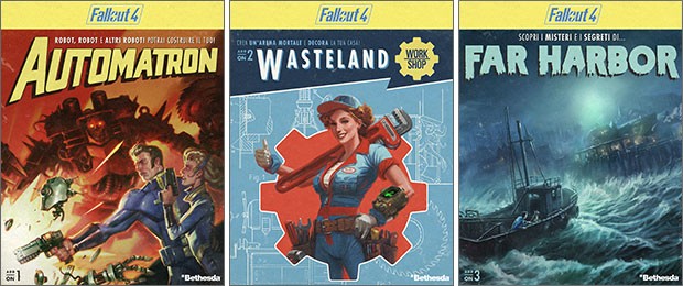 Le tre espansioni annunciate per Fallout 4: Automatron, Wasteland Workshop e Far Harbor