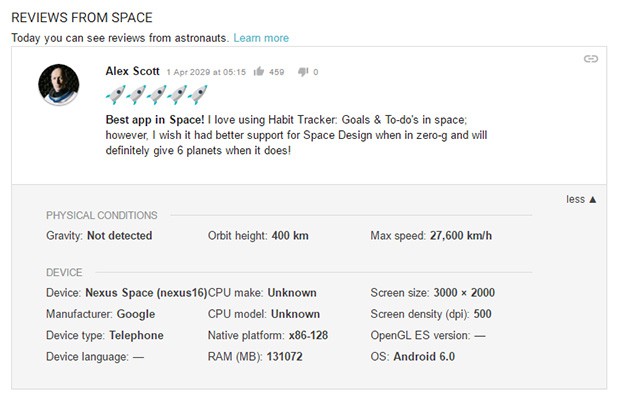 Le caratteristiche del fantomatico smartphone Nexus Space
