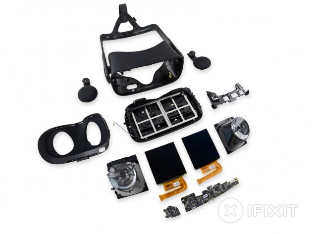 Oculus Rift teardwon