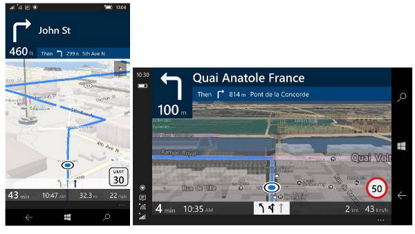 Windows 10, nuova app Mappe