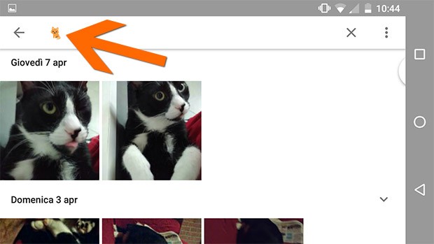 La ricerca visuale tra le immagini di Google Foto funziona anche con gli emoji