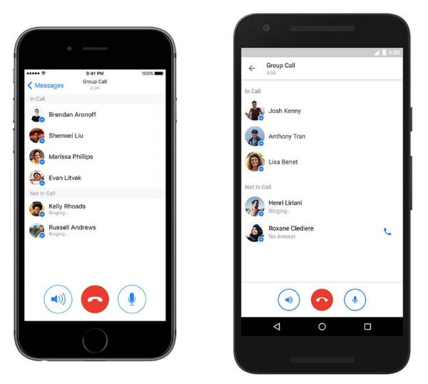 Facebook Messenger: chiamate di gruppo per tutti
