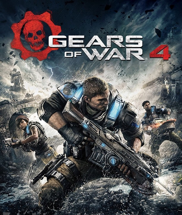 La copertina di Gears of War 4