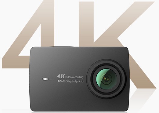 La nuova videocamera YI 4K Action Camera con supporto alla registrazione Ultra HD