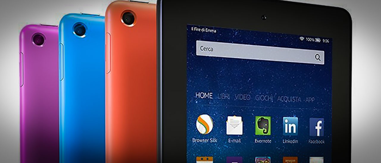 Mercato tablet a picco, guadagna solo Amazon