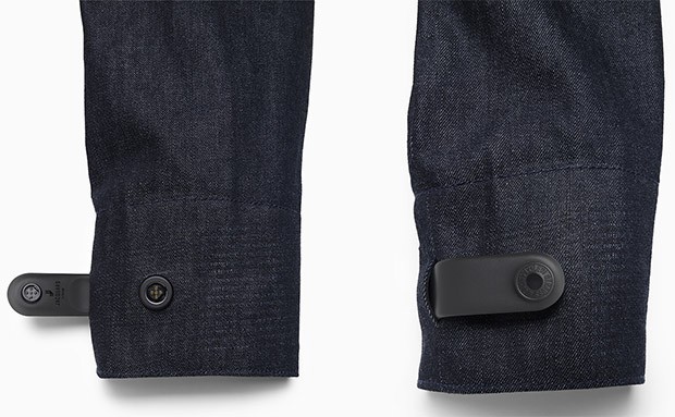 Un esempio di tessuto hi-tech creato dal team ATAP di Google, in collaborazione con Levi's, per Project Jacquard