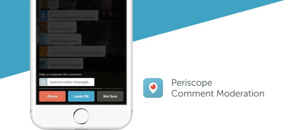 Periscope attiva la moderazione dei commenti Periscope attiva la moderazione dei commenti