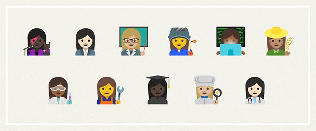 Le 11 emoji proposte da Google per rappresentare le donne al lavoro e approvate dal consorzio Unicode