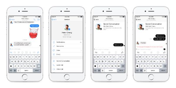 Facebook, crittografia end-to-end su Messenger