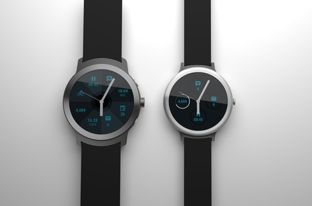 Primo render per i due smartwatch Android Wear realizzati da Google