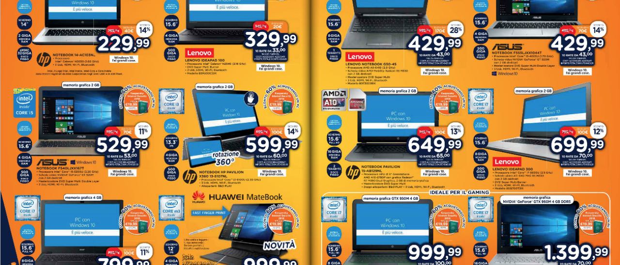 Volantino Unieuro: sconti sino al 50% Volantino Unieuro: sconti sino al 50%