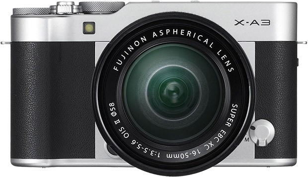 La fotocamera mirrorless Fujifilm X-A3