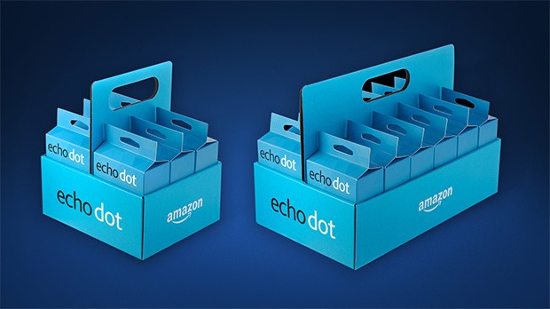 I multipack da sei o dodici unità di Amazon Echo Dot, per chi vuole risparmiare