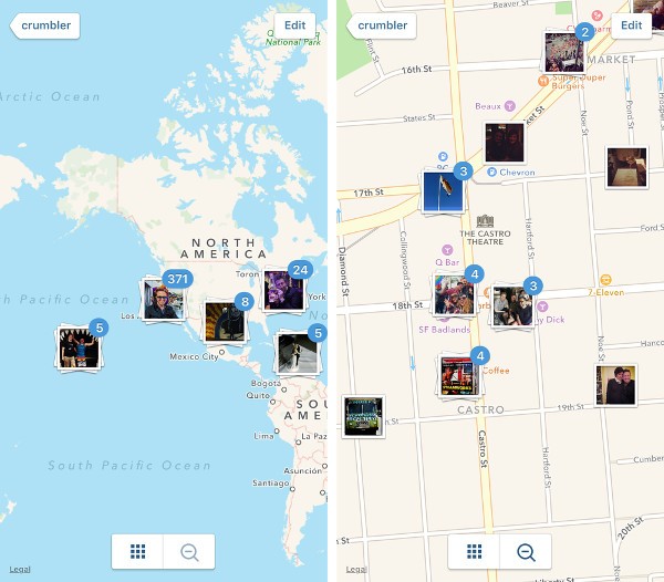 Instagram rimuove le mappe fotografiche