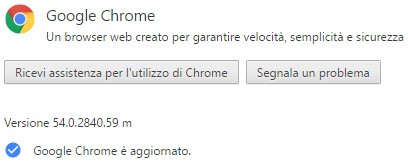 Il browser Chrome di Google si è aggiornato alla versione 54 su Windows, OS X e Linux