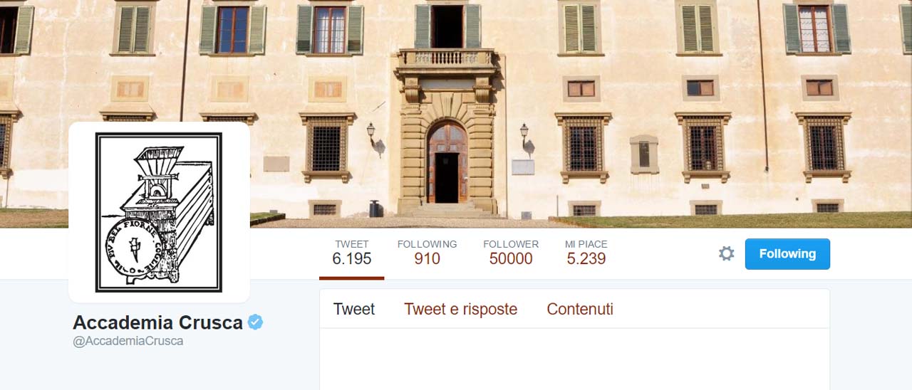 Quando la Crusca diventò socialosa Quando la Crusca diventò socialosa