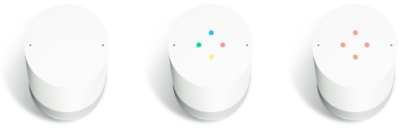 Interfaccia cromatica di Google Home