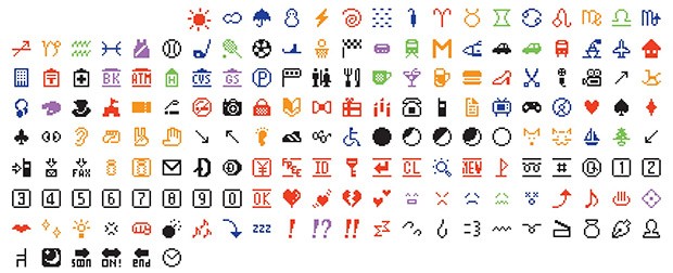 Gli emoji disegnati nel 1999 da Shigetaka Kurita