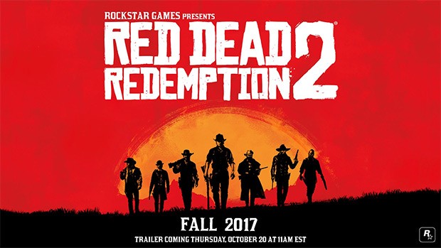 La prima immagine ufficiale di Red Dead Redemption 2: un poster che anticipa l'arrivo del trailer