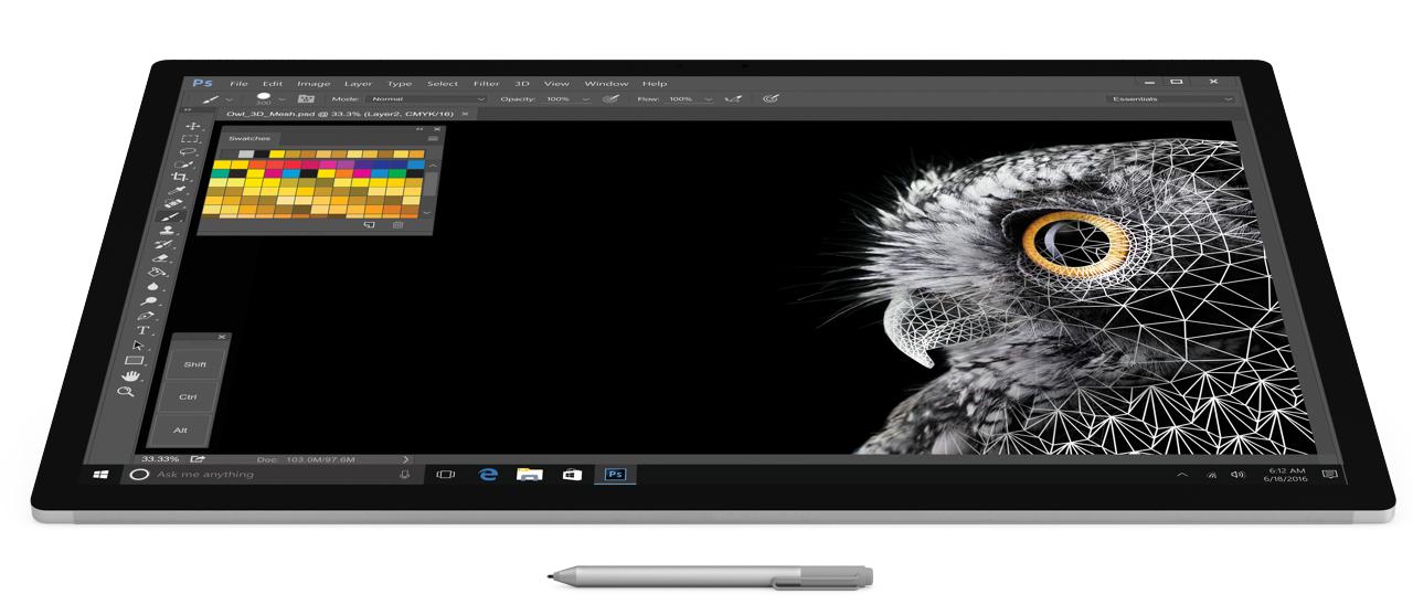 Microsoft, firmware per Surface Pro 4 e Studio Microsoft, firmware per Surface Pro 4 e Studio