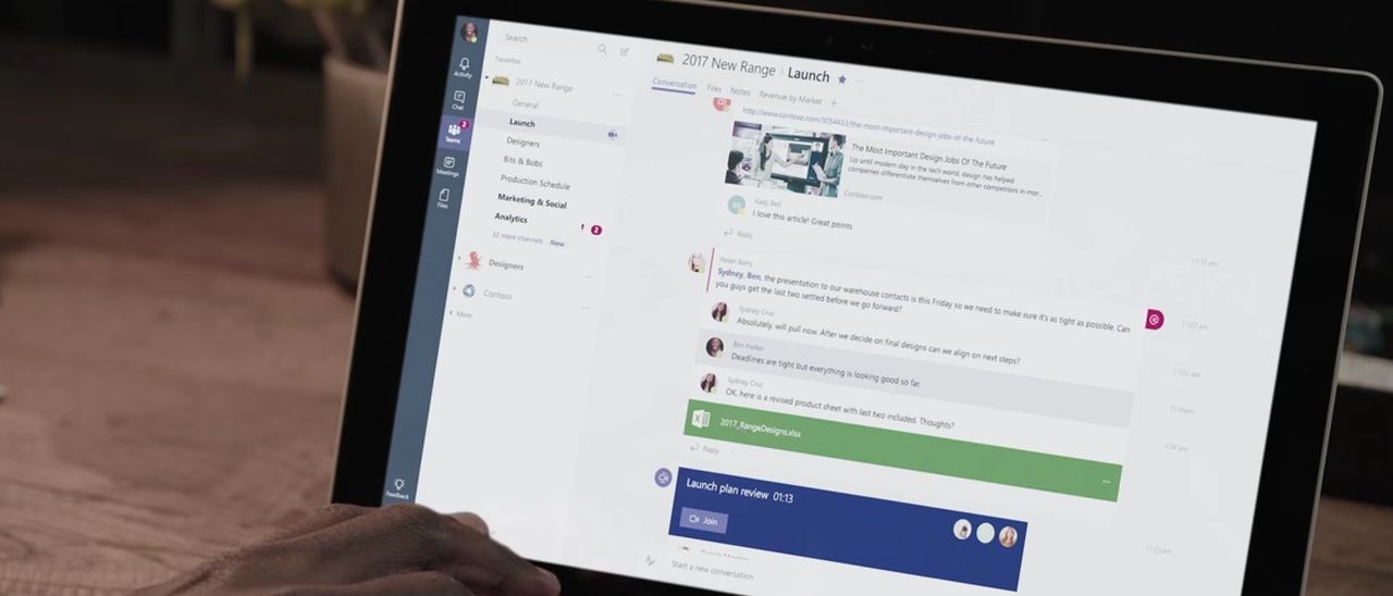 Microsoft Teams, chat di lavoro in Office 365