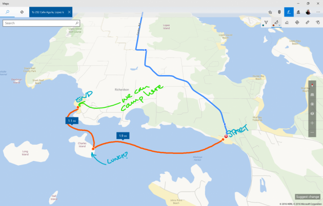 Windows 10 Maps