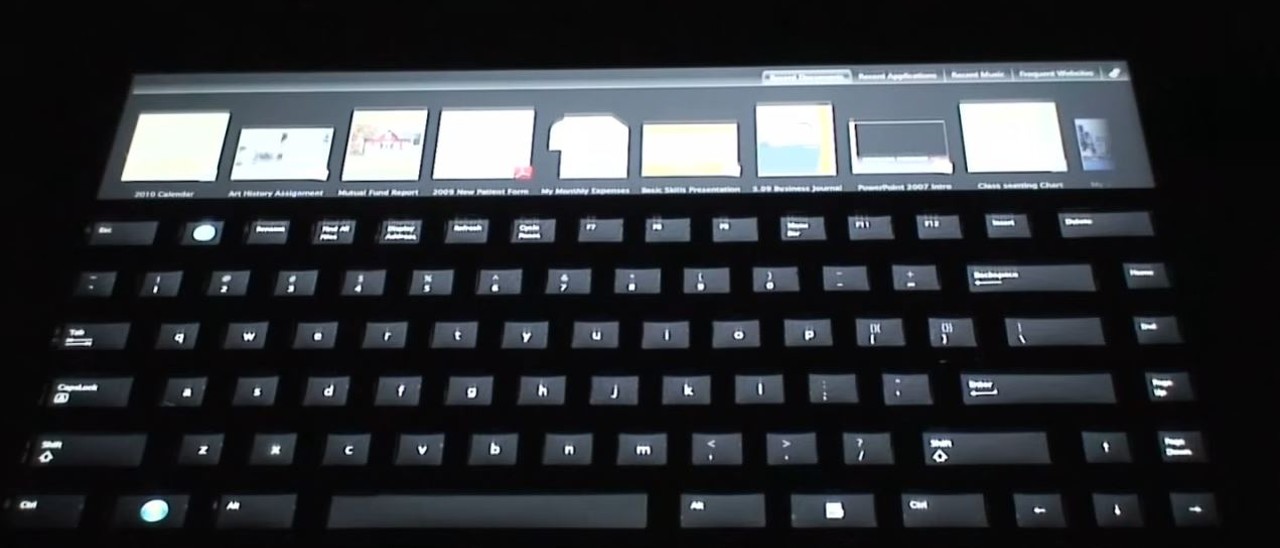 Microsoft aveva progettato una sua Touch Bar Microsoft aveva progettato una sua Touch Bar