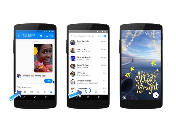 Facebook Messenger, nuovi filtri ed effetti 3D