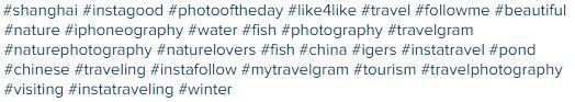L'utilizzo degli hashtag su Instagram: c'è chi ne abusa