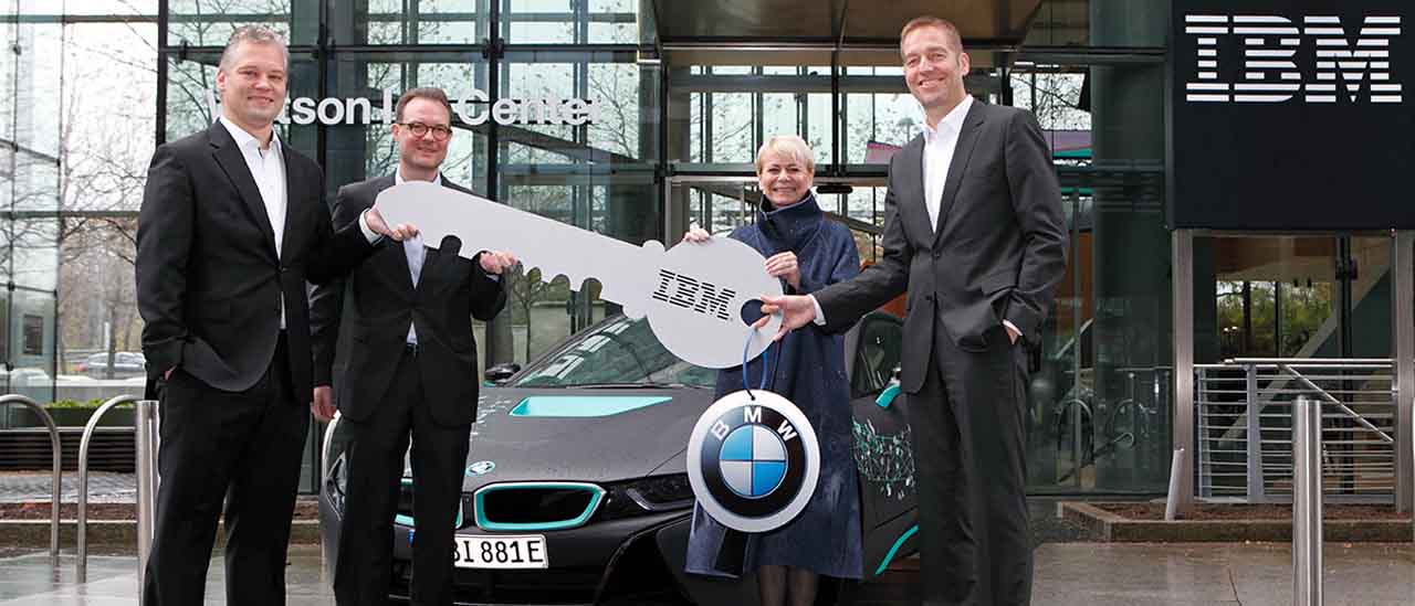 Bmw insieme a Ibm per le auto intelligenti