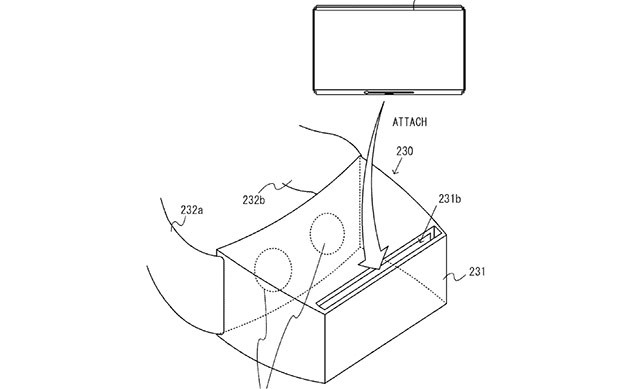 Un'immagine dal brevetto depositato da Nintendo, che lascia intendere l'intenzione di abbracciare la realtà virtuale con la console Switch