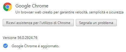 La versione stable del browser Google Chrome è stata aggiornata alla release 56 su computer Windows, macOS e Linux