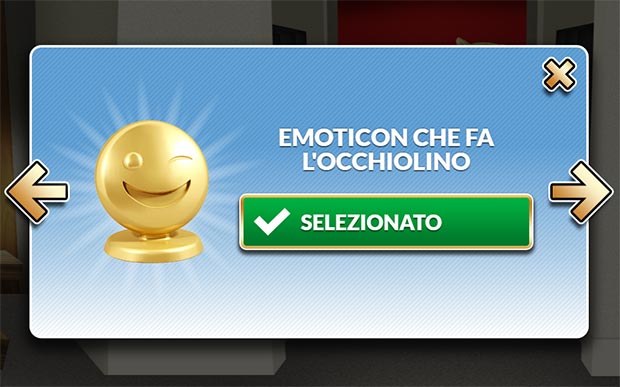 Una delle emoticon che potrebbero diventare pedine del Monopoly