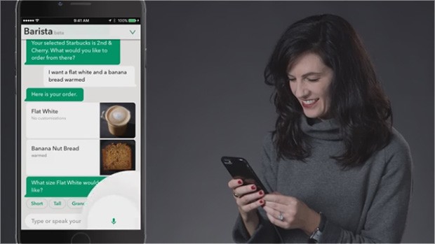 My Starbucks Barista: l'intelligenza artificiale nell'app delle caffetterie