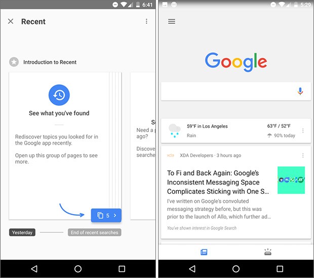 La versione 6.13.5 alpha dell'applicazione Google per Android attiva l'intelligenza artificiale dell'Assistente Google per alcuni dispositivi non appartenenti alla linea Pixel