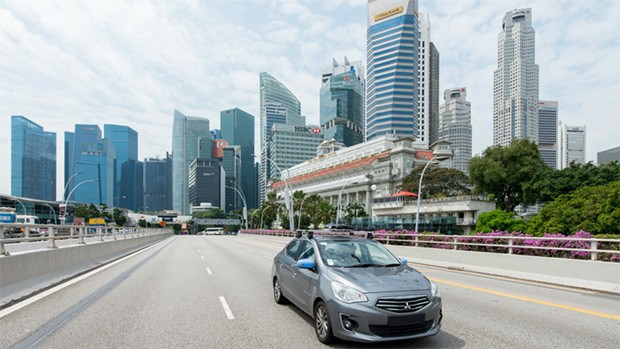 Le auto di Uber hanno iniziato la mappatura delle strade di Singapore