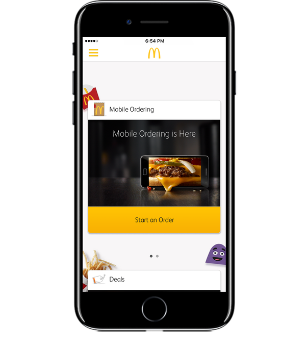 McDonald's mobile order