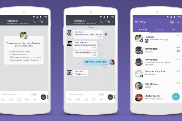 Viber chat segrete