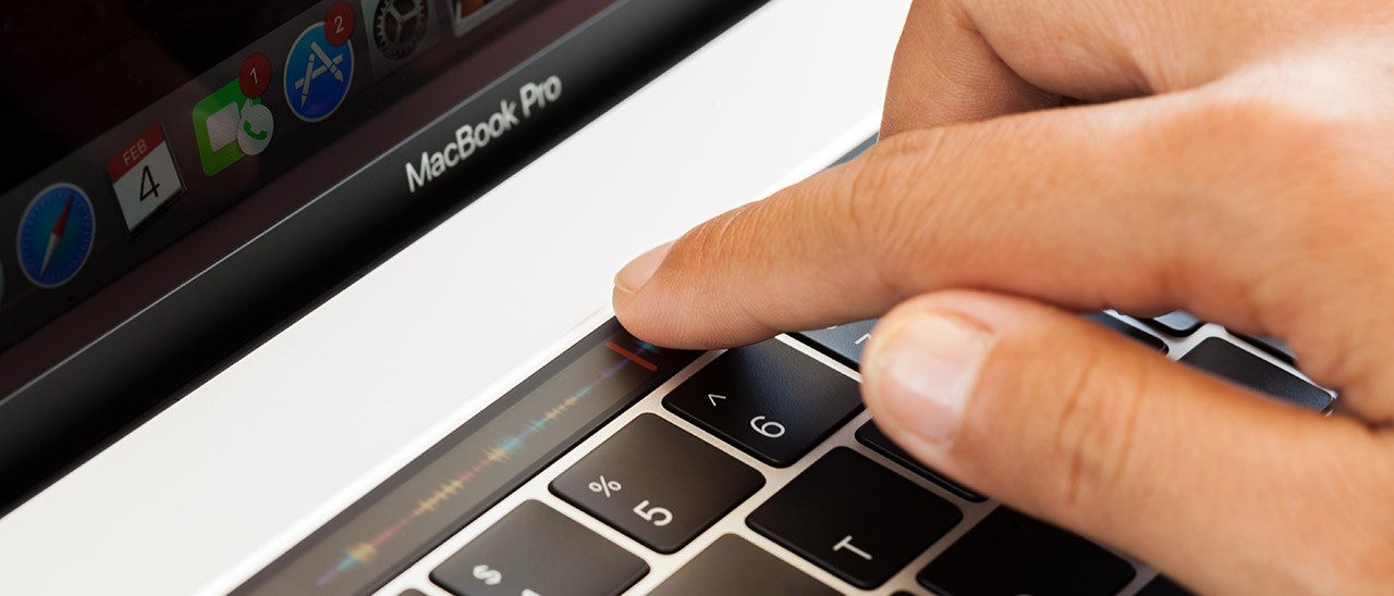 MacBook Pro 16 pollici: TouchBar in Catalina MacBook Pro 16 pollici: TouchBar in Catalina