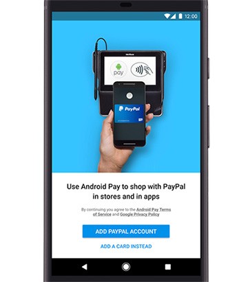 Google sta per introdurre il supporto agli account PayPal per i pagamenti con la tecnologia di Android Pay