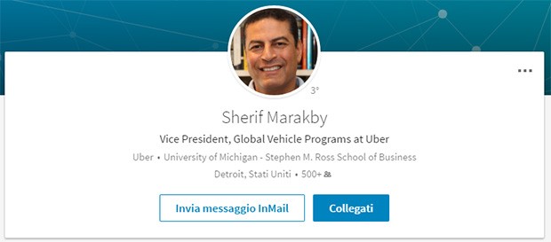 Il profilo professionale di Sherif Marakby