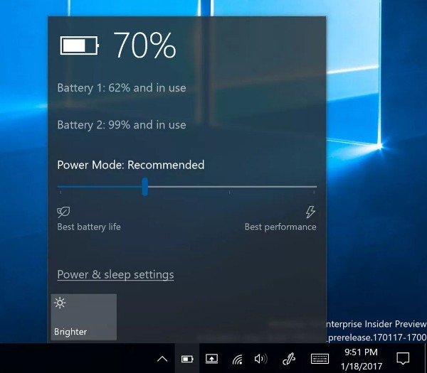 Windows 10 migliorerà i consumi energetici