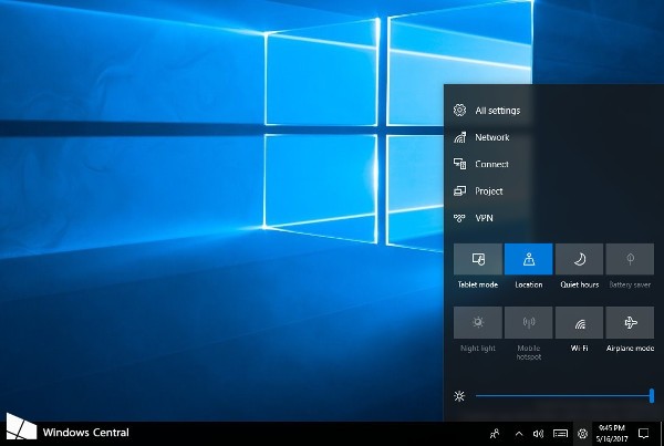 Windows 10, indizi per un nuovo Control Center