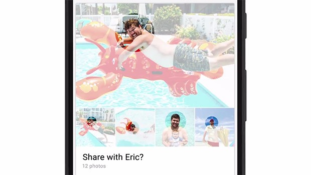La nuova funzionalità Suggested Sharing di Google Foto individua chi è immotalato nelle immagini e suggerisce di condividere con lui lo scatto